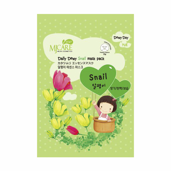 MJ Care Daily Dewy Snail Mask Pack