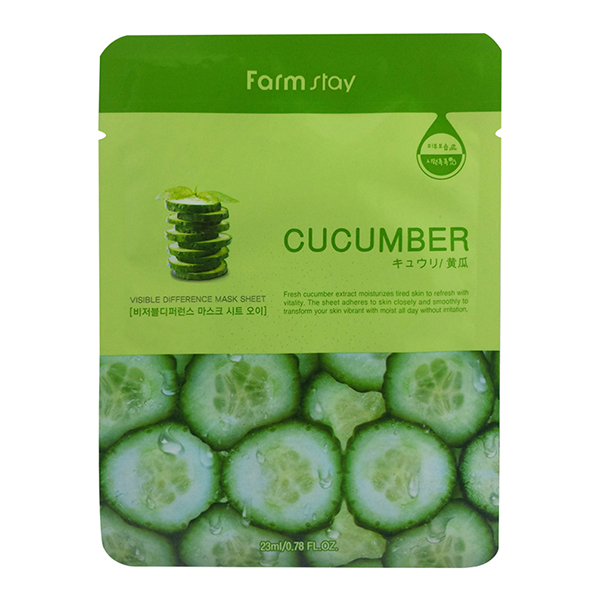FarmStay Visible Difference Mask Sheet Cucumber
