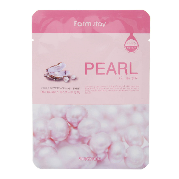 FarmStay Visible Difference Mask Sheet Pearl