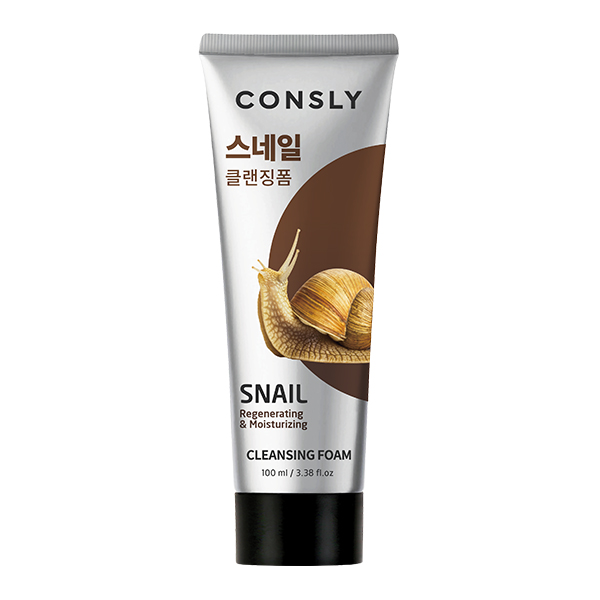Consly Snail Mucus Regenerating Creamy Cleansing Foam