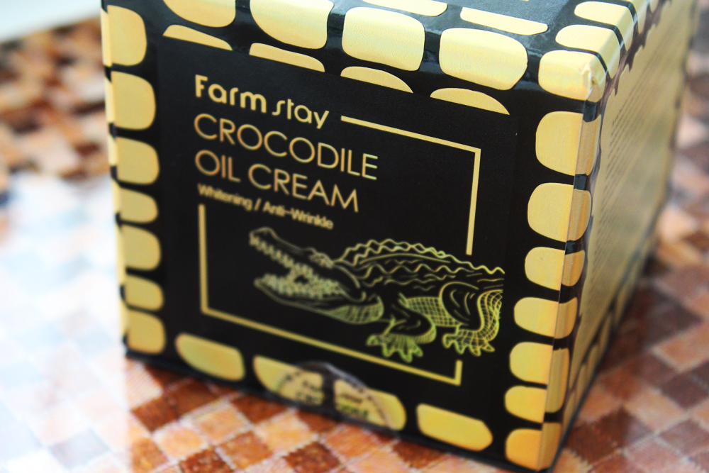FarmStay крем с жиром аллигатора Crocodile Oil Cream