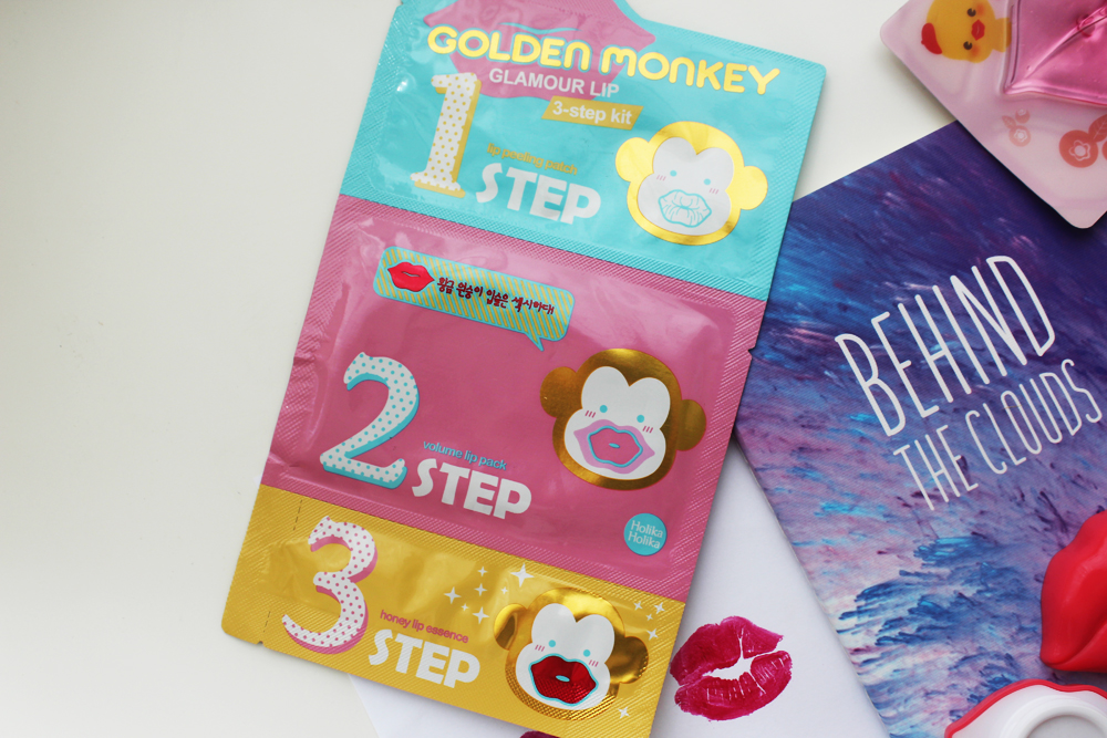 Holika Holika Golden Monkey Glamour Lip 3-Step Kit