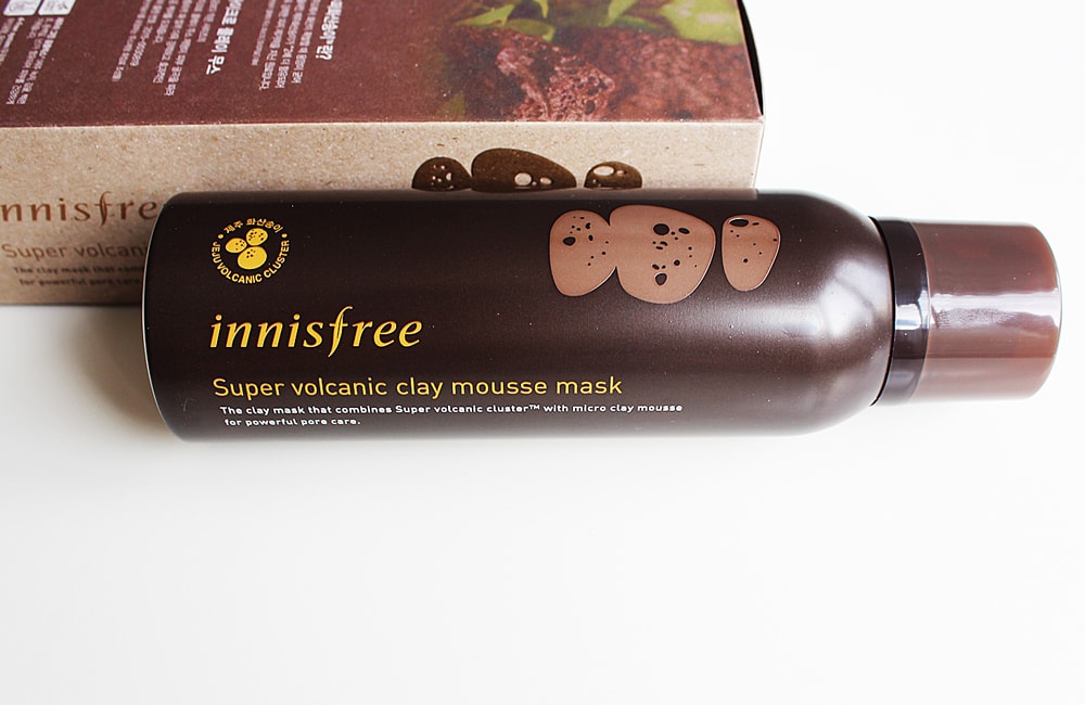  Innisfree Super Volcanic Clay mousse mask