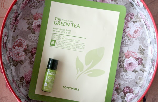 Tony Moly The Chok Chok Green Tea Watery Sheet