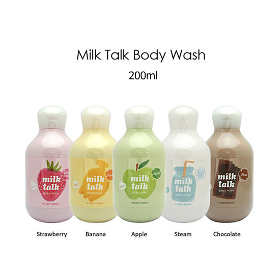 Etude House Milk Talk Body Wash Steam Milk