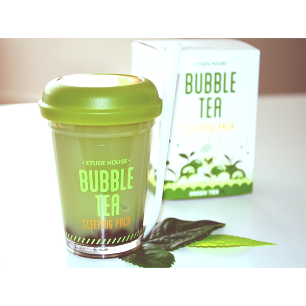 Etude House Bubble Tea Sleeping Pack Green Tea