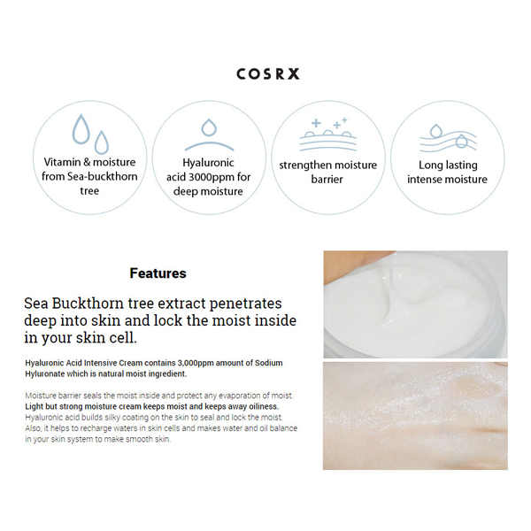 Cosrx Hyaluronic Acid Intensive Cream