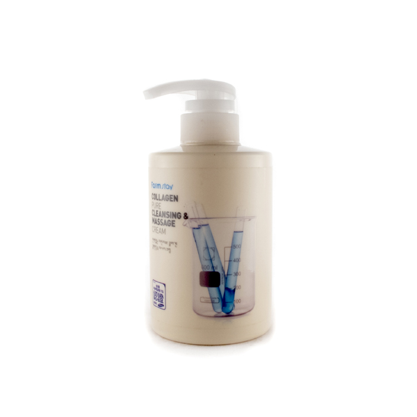 Очищающий массажный крем с коллагеном, 430мл FarmStay Collagen Pure Cleansing Massage Cream