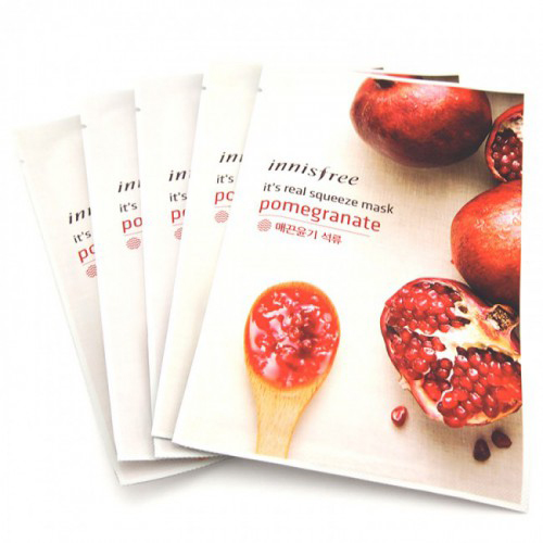 Innisfree It's Real Squeeze Mask Pomegranate