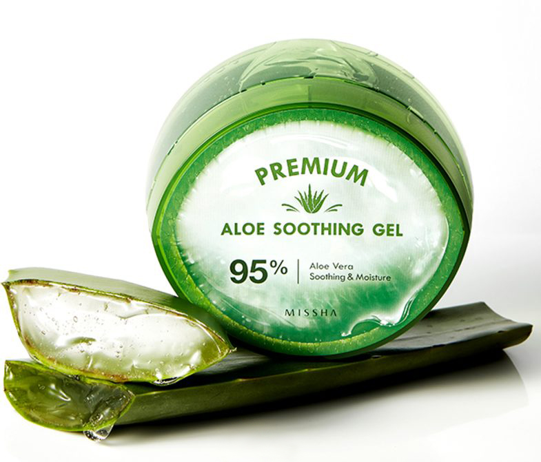 Универсальный гель с алоэ Missha Premium Cica Aloe Soothing Gel 43505796 - фото 3