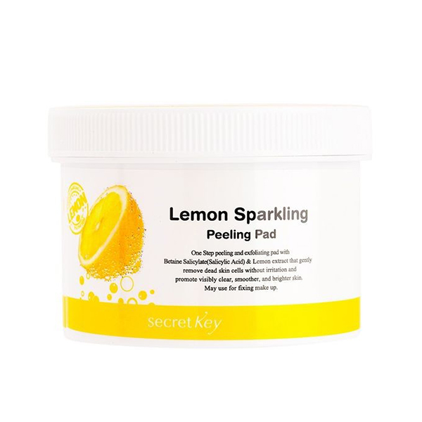 Пилинг-пады с BHA и лимоном, 70 шт. Secret Key Lemon Sparkling Peeling Pad 05999826