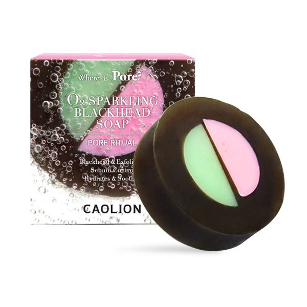 Мыло для очищения пор, 25 гр Caolion Blackhead O2 Sparkling Soap