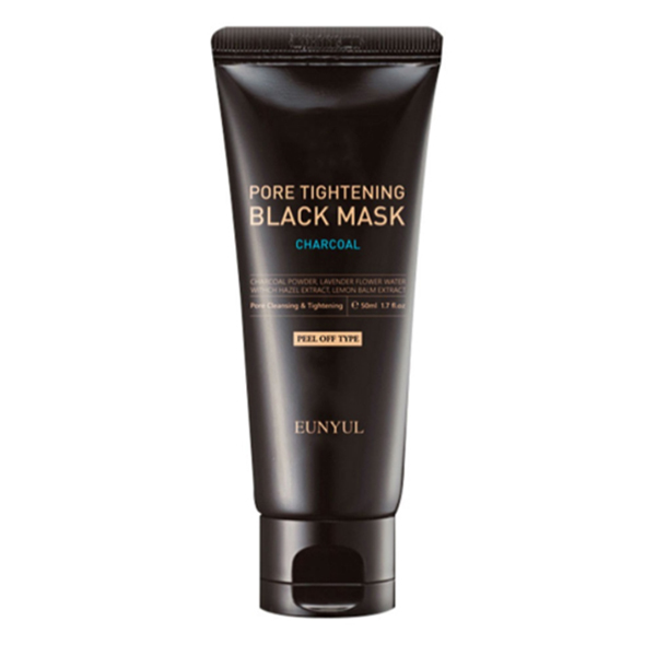 Маска-пленка для очищения и сужения пор, 50 гр Eunyul Pore Tightening Black Mask
