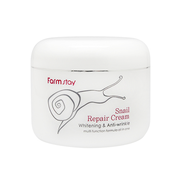 Восстанавливающий крем для лица с экстрактом улитки FarmStay Snail Repair Cream