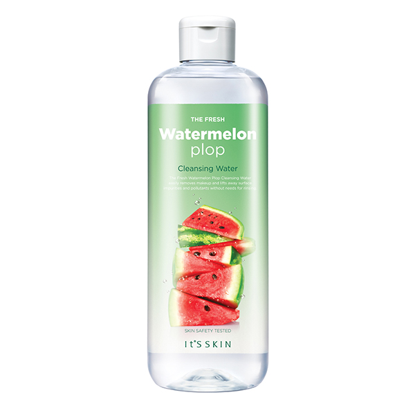 Мицеллярная вода с экстрактами ягод и фруктов It's Skin The Fresh Plop Cleansing Water Watermelon
