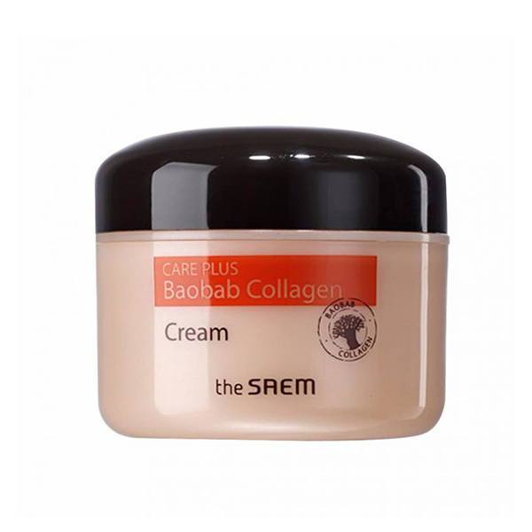Коллагеновый крем с экстрактом баобаба The Saem Care Plus Baobab Collagen Cream