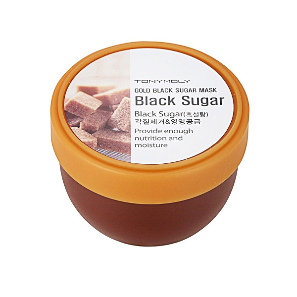 Скраб с коричневым сахаром, 100мл Tony Moly Gold Black Sugar Mask