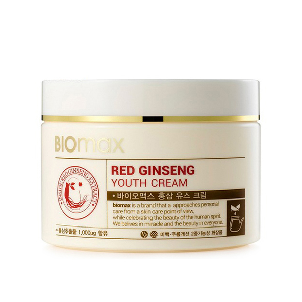 Крем экстрактом красного женьшеня&nbsp; для зрелой кожи&nbsp; Welcos BIOmax Red Ginseng Youth Cream