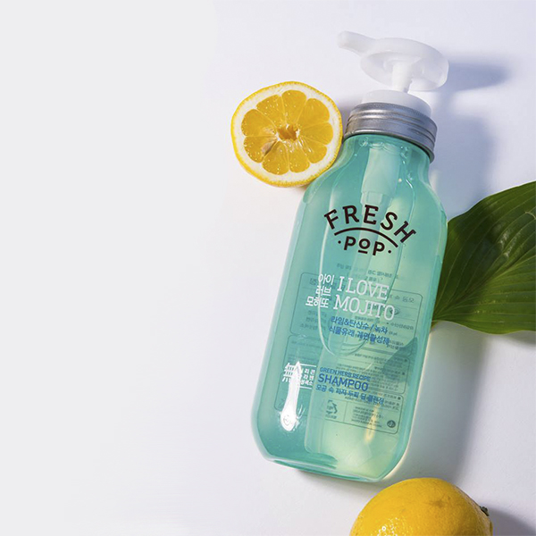 Глубоко очищающий шампунь на основе мохито Fresh Pop Green Herb Recipe Shampoo 90517355 - фото 4