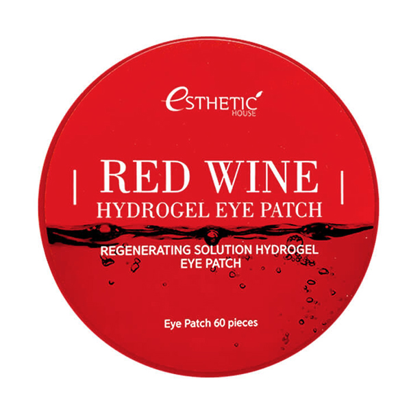 Патчи для глаз с красным вином Esthetic House Red Wine Hydrogel Eye Patch 50011459