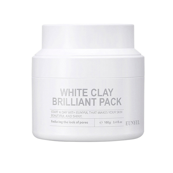 Очищающая маска для лица, 100 мл Eunyul White Clay Brilliant Pack
