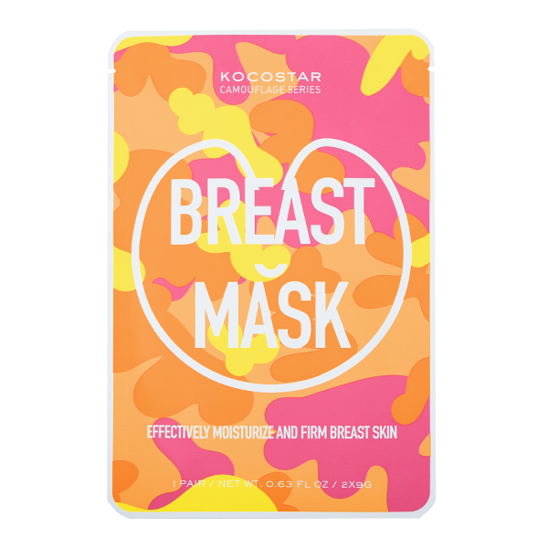 Маска-патч для упругости груди  Kocostar Camouflage Breast Mask