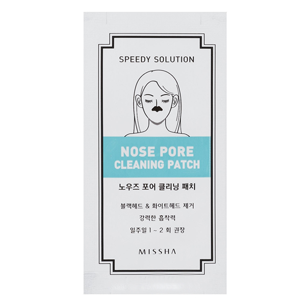 Патч для очищения кожи носа от черных точек Missha Speedy Solution Nose Pore Cleaning Patch