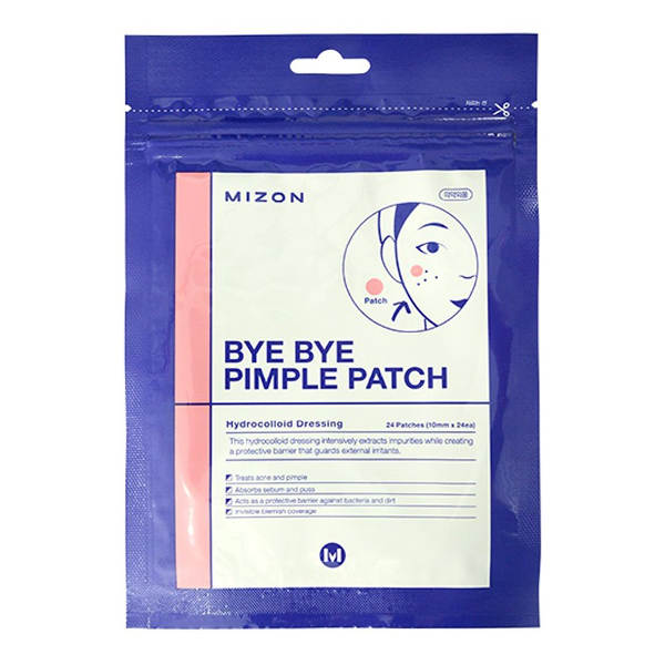 Противовоспалительные локальные патчи Mizon Bye Bye Pimple Patch