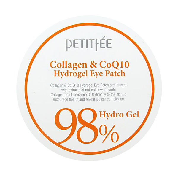 Патчи для глаз Petitfee Collagen & Q10 Hydrogel Eye Patch 39800458 - фото 1