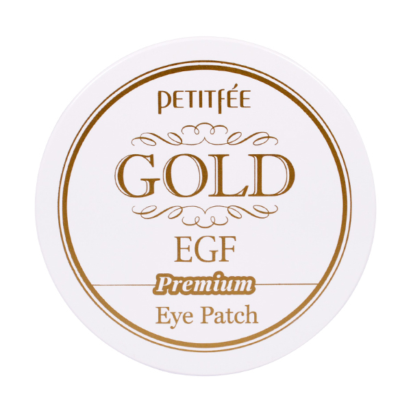 Гидрогелевые патчи с золотом и EGF Petitfee Hydro Gel Eye Patch Premium Gold & EGF