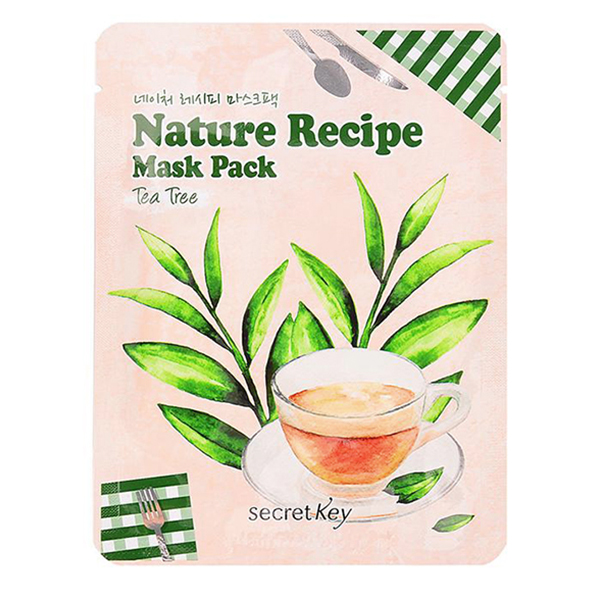 Secret Key Nature Recipe Mask Pack Tea Tree