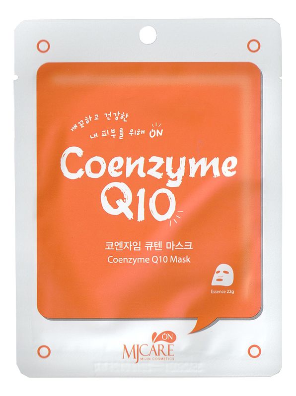 Тканевая маска с коэнзимом Q10 MJ Care Mask Coenzyme Q10