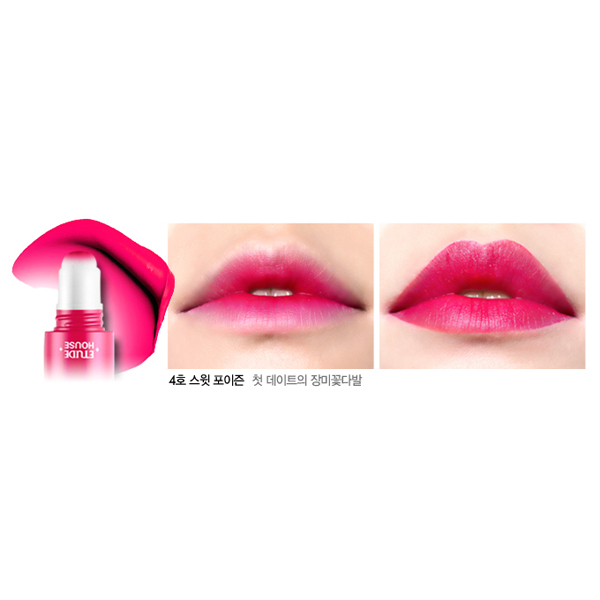 Тинт для губ с аппликатором, 7гр Etude House Rosy Tint Lips