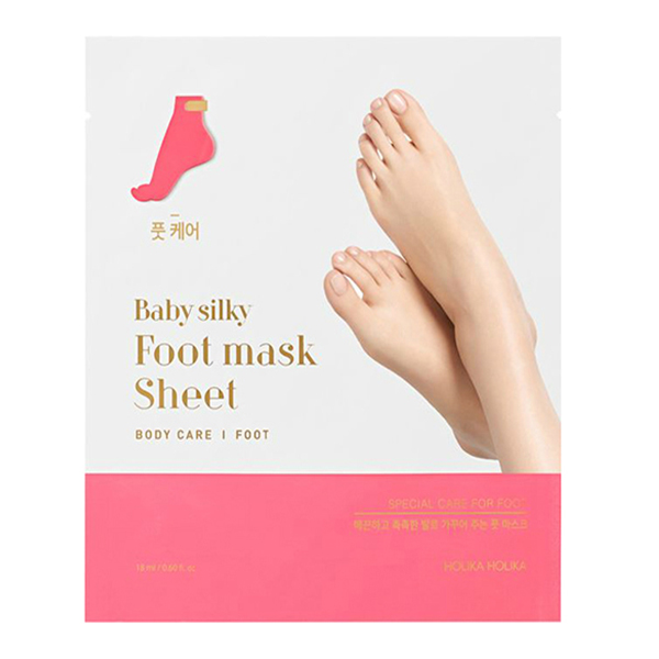 Смягчающая маска для ног  Holika Holika Baby Silky Foot Mask Sheet