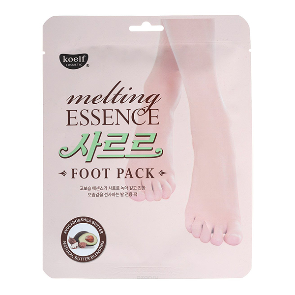 Маска для ног с тающими маслами Koelf Melting Essence Foot Pack