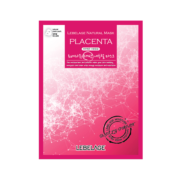 Тканевая маска с плацентой&nbsp; Lebelage Placenta Natural Mask