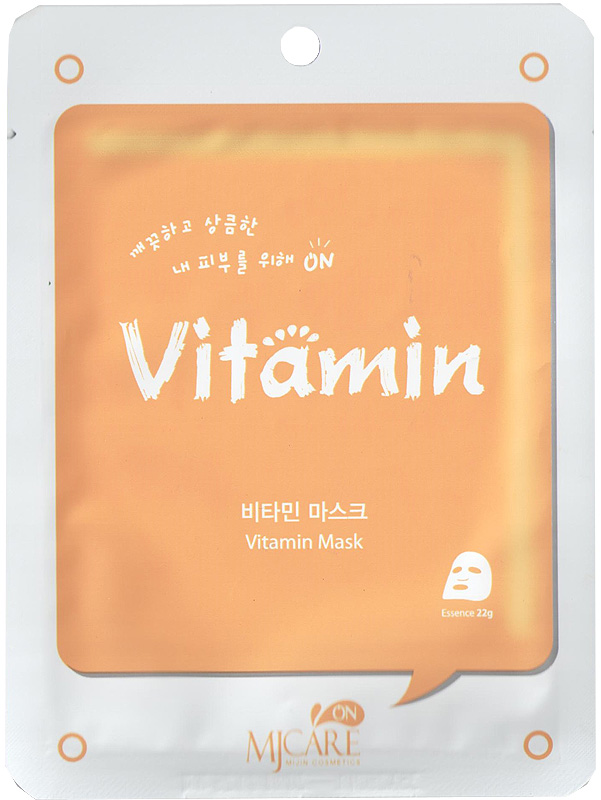 Тканевая маска с витаминами  MJ Care Mask Vitamin