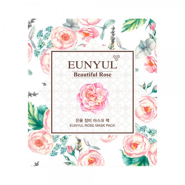 Тканевая маска с розой&nbsp; Eunyul Rose Mask Pack