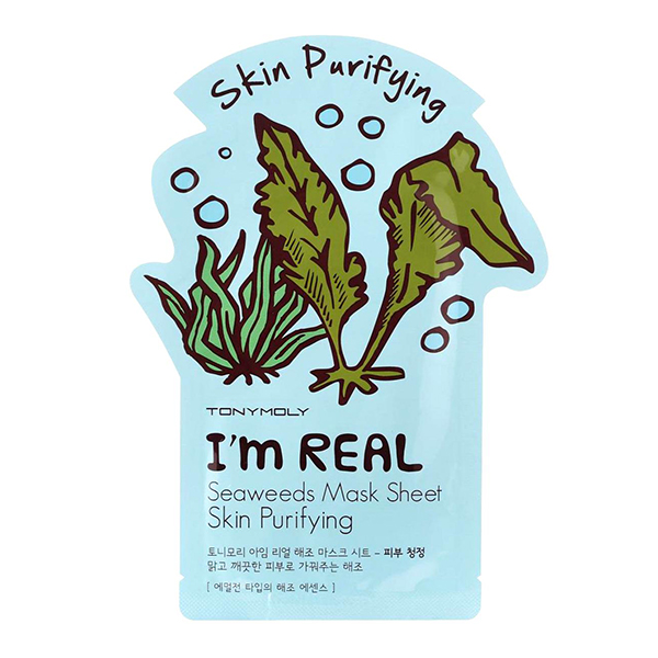 Тканевая маска с водорослями&nbsp; Tony Moly I'm Real Seaweed Mask Sheet
