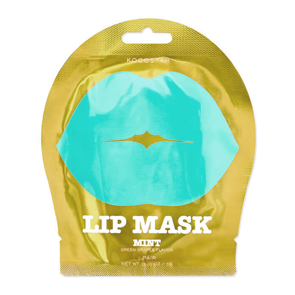 Гидрогелевые патчи для губ с мятой&nbsp; Kocostar Lip Mask Single Pouch Mint