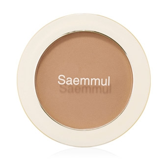 Румяна для контуринга лица The Saem Saemmul Single Blusher BR02 Naked Brown