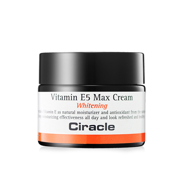 Осветляющий крем для тусклой кожи Ciracle Vitamin E5 Max Cream