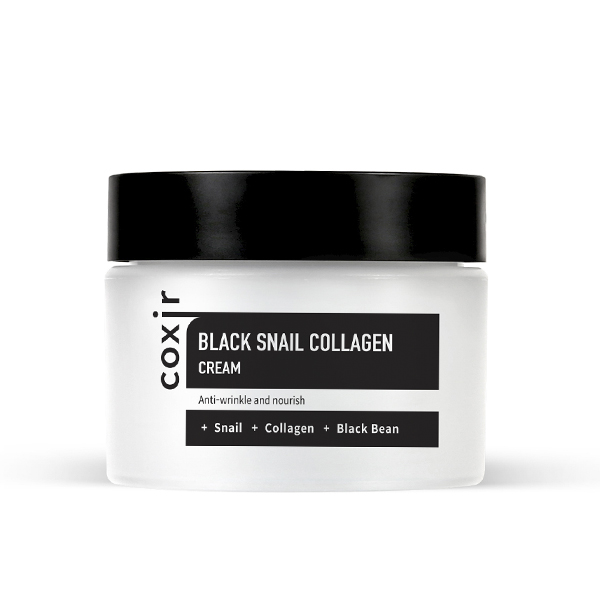 Крем для лица с коллагеном и муцином чёрной улитки Coxir Black Snail Collagen Cream 80826201 - фото 1
