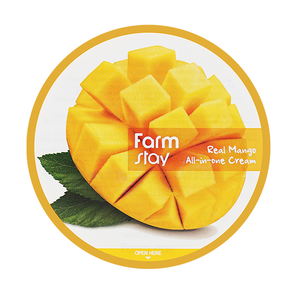 Крем для тела с маслом манго FarmStay Real Mango All-in-one Cream 80772320 - фото 2