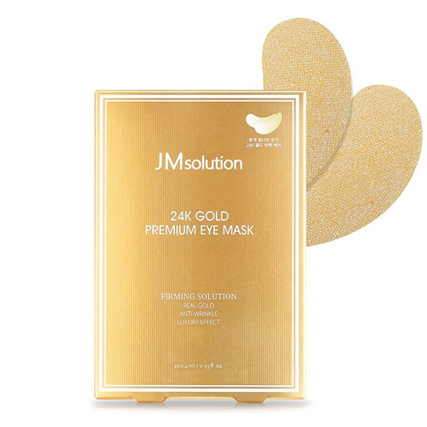 Маска для области вокруг глаз с золотом (4 мл/1 пара) JMsolution 24K Gold Premium Eye Mask