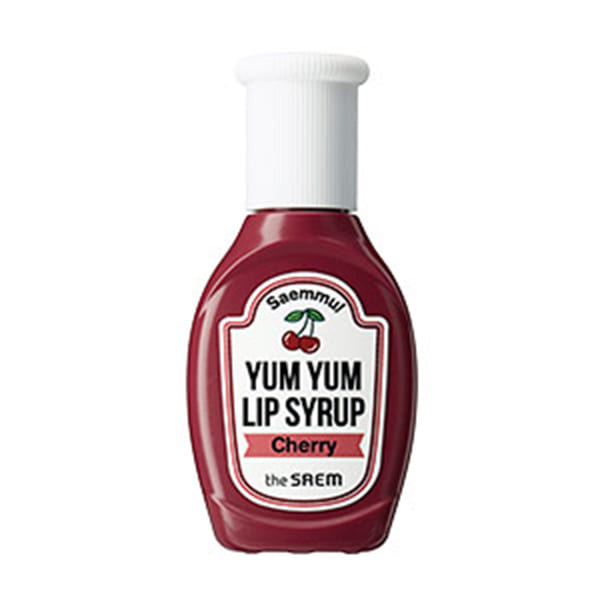 Вишнёвый тинт для губ The Saem Saemmul Yum Yum Cherry Lip Syrup