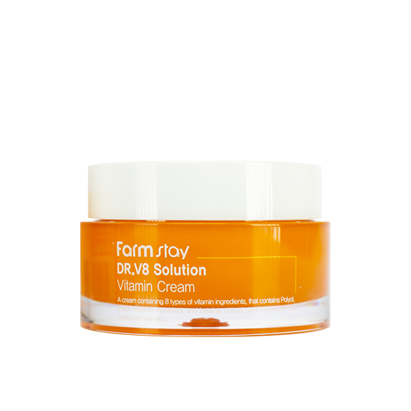 Крем для лица с витаминами FarmStay Dr-V8 Solution Cream Vitamin 24723638 - фото 1