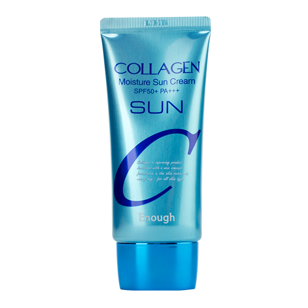 Солнцезащитный крем с коллагеном  Enough Collagen Moisture Sun Cream SPF 50+ PA+++