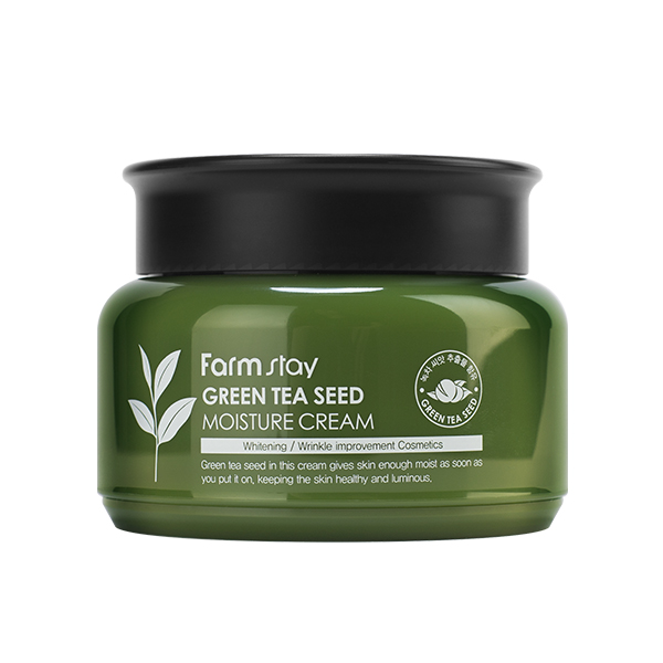 Крем для лица с зелёным чаем FarmStay Green Tea Seed Moisture Cream
