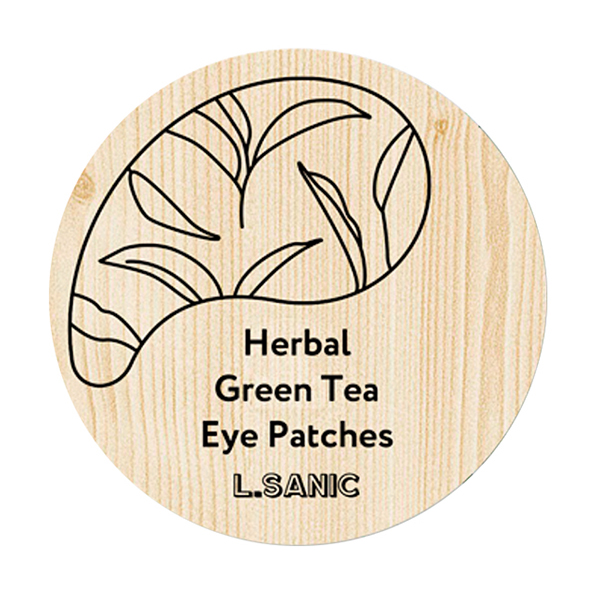 L.Sanic Herbal Green Tea Hydrogel Eye Patches